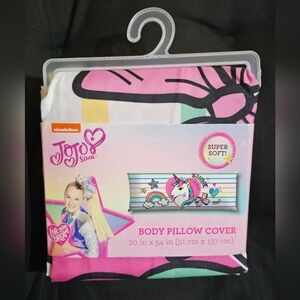 NICKELODEON Jojo Siwa Rainbow Body Pillow Cover